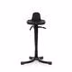 Siège assis-debout - hjh OFFICE - TOP WORK 34 - Noir - Mousse rigide