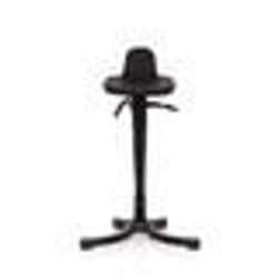 Siège assis-debout - hjh OFFICE - TOP WORK 34 - Noir - Mousse rigide
