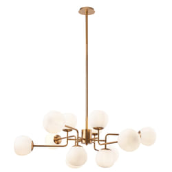 Maytoni MOD221-PL-12-G éclairage de plafond Blanc E14