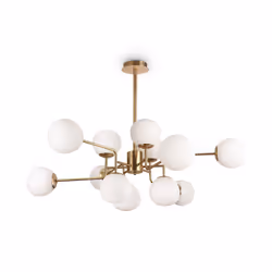 Maytoni MOD221-PL-12-G éclairage de plafond Blanc E14