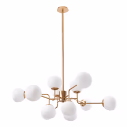Maytoni MOD221-PL-12-G éclairage de plafond Blanc E14 - Vue supplémentaire 4