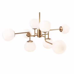 Maytoni MOD221-PL-08-G, 8 ampoule(s), E14, IP20, Blanc