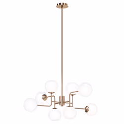 Maytoni MOD221-PL-08-G éclairage de plafond Blanc E14