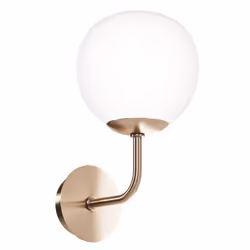 Maytoni MOD221-WL-01-G éclairage mural Blanc Adapté à une utilisation à l'intérieur Adapté à une utilisation extérieure E14 40 W