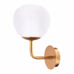 Maytoni MOD221-WL-01-G éclairage mural Blanc Adapté à une utilisation à l'intérieur Adapté à une utilisation extérieure E14 40 W