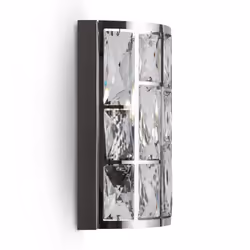 Maytoni MOD184-WL-01-CH éclairage mural Transparent Adapté à une utilisation à l'intérieur Adapté à une utilisation extérieure E27 60 W