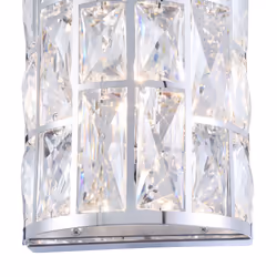 Maytoni MOD184-WL-01-CH éclairage mural Transparent Adapté à une utilisation à l'intérieur Adapté à une utilisation extérieure E27 60 W