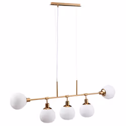 Maytoni MOD221-PL-05-G éclairage de plafond Blanc E14 - Vue supplémentaire 4