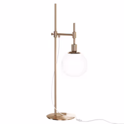 Maytoni MOD221-TL-01-G lampe de table E14 40 W Blanc