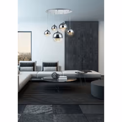 Maytoni P140-PL-170-5-N éclairage de plafond Transparent E27