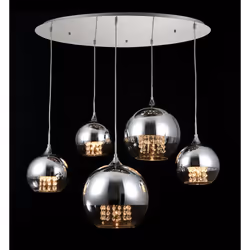 Maytoni P140-PL-170-5-N éclairage de plafond Transparent E27 - Vue supplémentaire 5