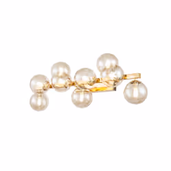 Maytoni MOD547WL-09G, 9 ampoule(s), G9, IP20, Ambre