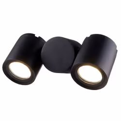 Maytoni O010WL-02B, 2 ampoule(s), GU10, IP54, Noir