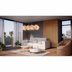 Maytoni MOD007PL-08G1 éclairage de plafond E14
