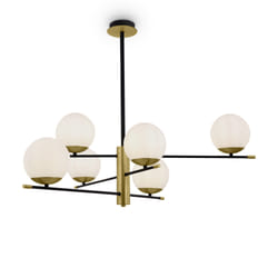Maytoni MOD048PL-06G éclairage de plafond Blanc E14