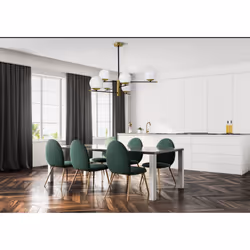 Maytoni MOD048PL-06G éclairage de plafond Blanc E14