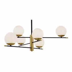 Maytoni MOD048PL-06G éclairage de plafond Blanc E14
