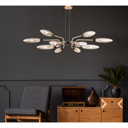 Maytoni MOD012CL-12G éclairage de plafond Ambre G9 - Vue supplémentaire 3