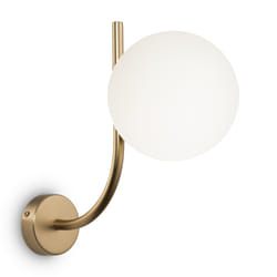 Maytoni MOD109WL-01BS éclairage mural Blanc Adapté à une utilisation à l'intérieur Adapté à une utilisation extérieure E14 40 W