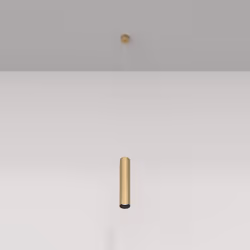 Maytoni - Focus Plafonnier Slim Suspension Or Mat GU10