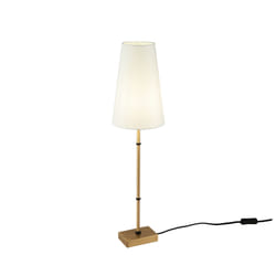 Maytoni H001TL-01BS lampe de table E14 40 W Blanc