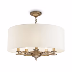 Maytoni H007PL-05G, 5 ampoule(s), E14, IP20, Crème
