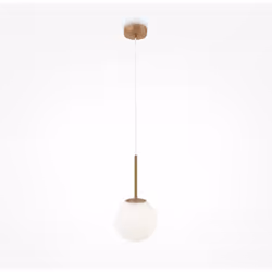 Maytoni Basic form Maytoni Basic Form Medium Modern Globe Suspension Plafonnier Doré E14 | Finition : Or | Matériel : Métal | ...