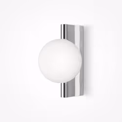 Maytoni Avant-garde Applique Moderne Chrome G9 | Fini : Chromé | Matériel : Métal | Indice de protection : IP20 | Hauteur : 3 ...