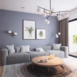 Maytoni MOD048PL-09G éclairage de plafond Blanc E14