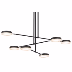 Maytoni MOD070PL-L38B3K éclairage de plafond Noir LED