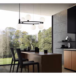 Maytoni MOD013PL-06B éclairage de plafond Blanc G9