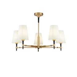 Maytoni H001CL-05BS éclairage de plafond Blanc E14