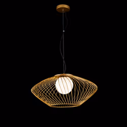 Maytoni P364PL-01G éclairage de plafond Blanc E27