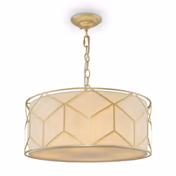 Maytoni H223PL-03G, 4 ampoule(s), E27, IP20, Blanc