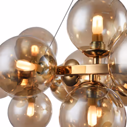 Maytoni MOD548PL-25G éclairage de plafond Ambre G9 - Vue supplémentaire 4