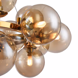 Maytoni MOD548PL-25G éclairage de plafond Ambre G9 - Vue supplémentaire 5