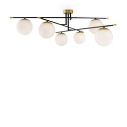 Maytoni MOD048CL-06G éclairage de plafond Blanc E14