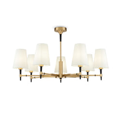 Maytoni H001CL-07BS éclairage de plafond Blanc E14
