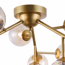 Maytoni MOD545PL-12G éclairage de plafond Ambre G9 - Vue supplémentaire 5
