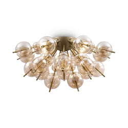 Maytoni MOD133CL-04BS éclairage de plafond Ambre E27
