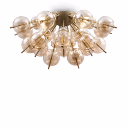 Maytoni MOD133CL-04BS éclairage de plafond Ambre E27