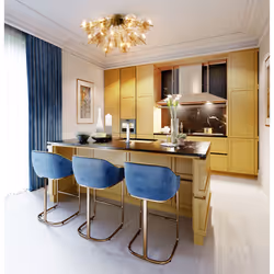 Maytoni MOD133CL-04BS éclairage de plafond Ambre E27