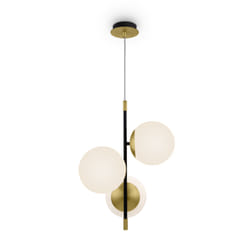 Maytoni MOD048PL-03G éclairage de plafond Blanc E14
