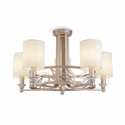 Maytoni H004CL-05BG, 5 ampoule(s), E14, IP20, Crème