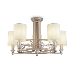 Maytoni H004CL-05BG éclairage de plafond Crème E14