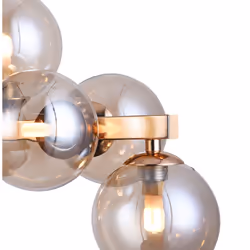 Maytoni MOD547PL-25G éclairage de plafond Ambre G9