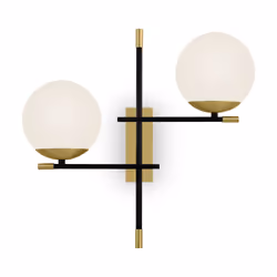 Maytoni MOD050WL-02G, 2 ampoule(s), E14, IP20, Blanc