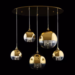 Maytoni P140-PL-170-5-G éclairage de plafond Transparent E27 - Vue supplémentaire 4