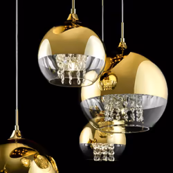 Maytoni P140-PL-170-5-G éclairage de plafond Transparent E27 - Vue supplémentaire 7
