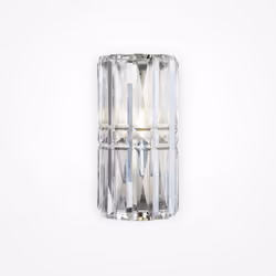 Maytoni Facet Applique Murale Classique Chrome E14 | Fini : Chromé | Matériel : Métal | Indice de protection : IP20 | Hauteur ...
